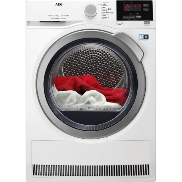 AEG T8DBG862 Secadora con Bomba de Calor 8Kg A+++ Blanca