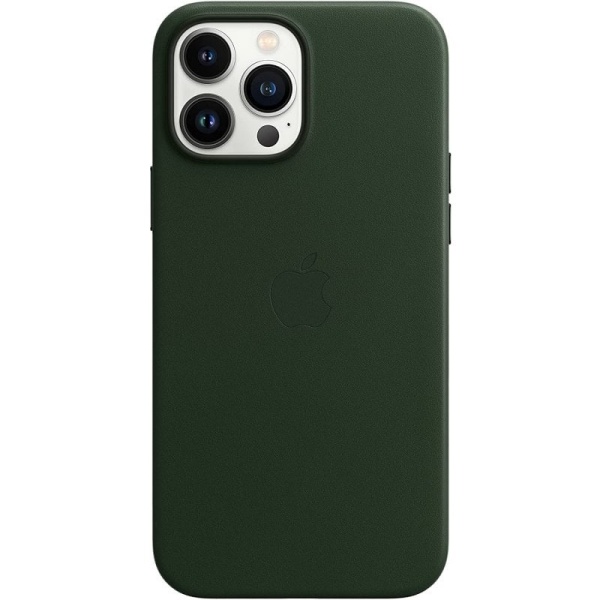 Apple Magsafe Funda Piel Verde Secuoya para iPhone 13 Pro Max