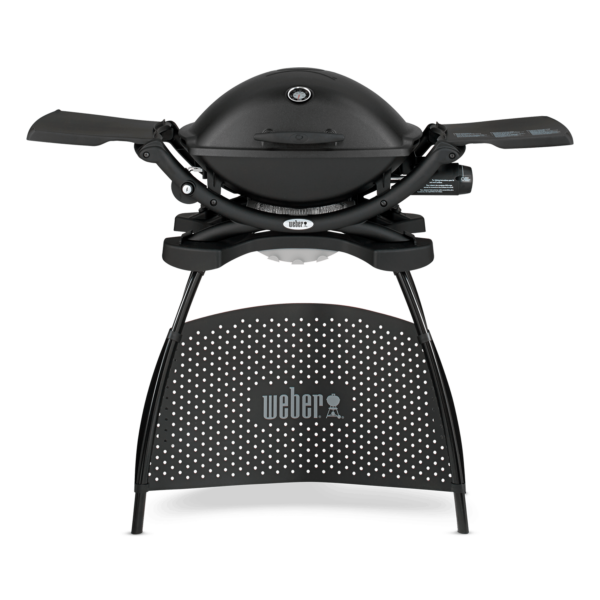 Barbacoa de Gas Weber® Q 2200 con soporte: La elección ideal para una parrilla de Gas compacta con mayor comodidad