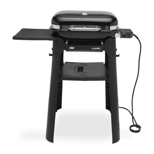 Barbacoa Eléctrica Lumin Compact con Soporte Weber: Convierte tus Espacios en una Parrilla Profesional