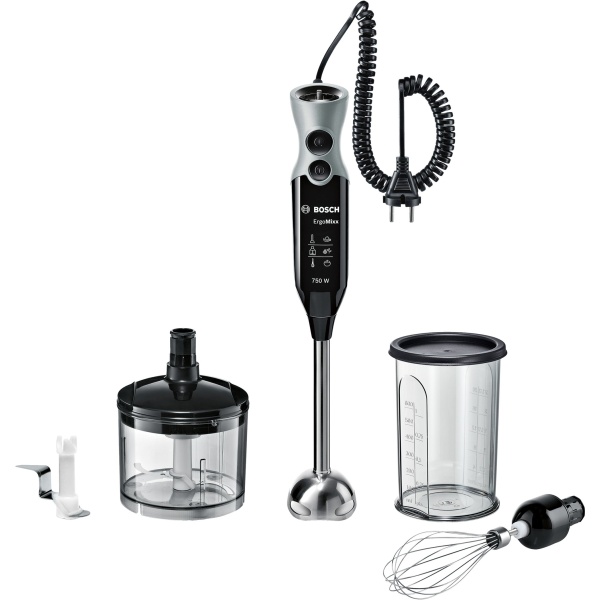 Bosch Batidora de mano ErgoMixx 750 W Negro, MSM67170