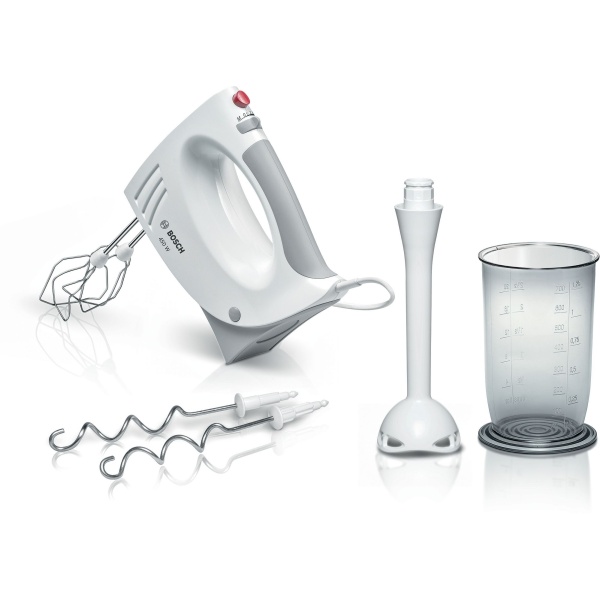 Bosch Batidora de repostería 450 W Blanco, gris MFQ3540