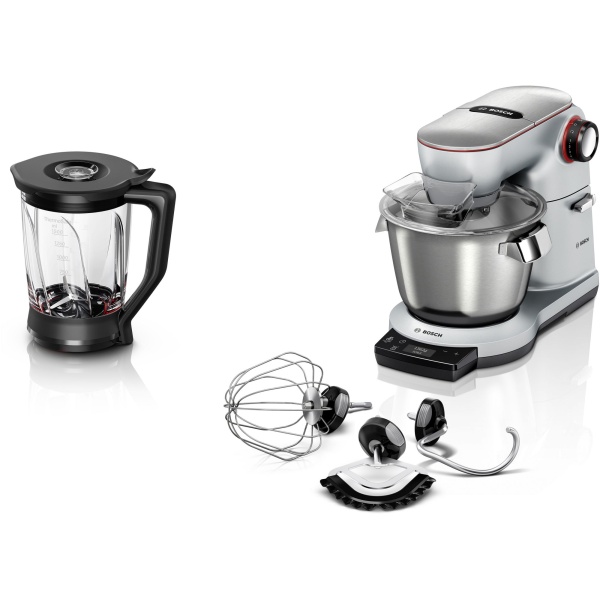 Bosch Serie 8 Robot de cocina con báscula OptiMUM 1600 W Acero, Negro MUM9YX5S12