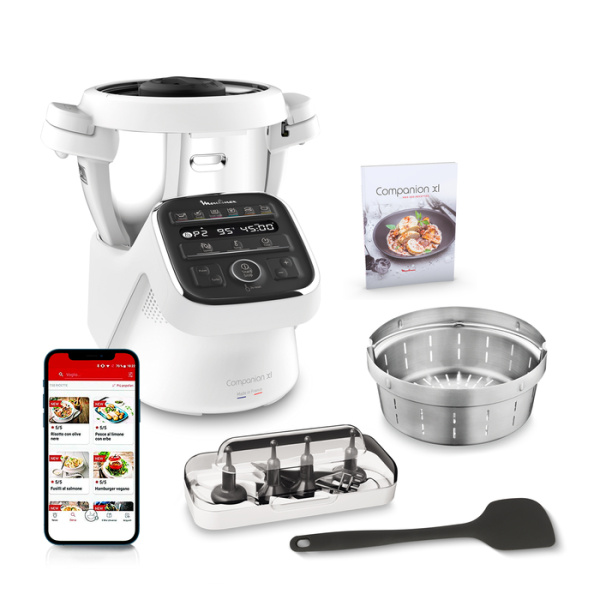 Companion XL, Robot de Cocina, 4,5L, 12 Programas, Blanco