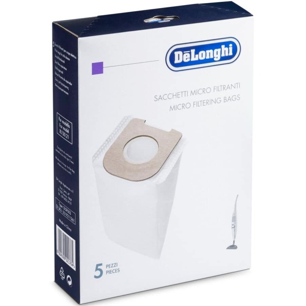 De'Longhi Bolsas filtrantes de microfibra DLSF003