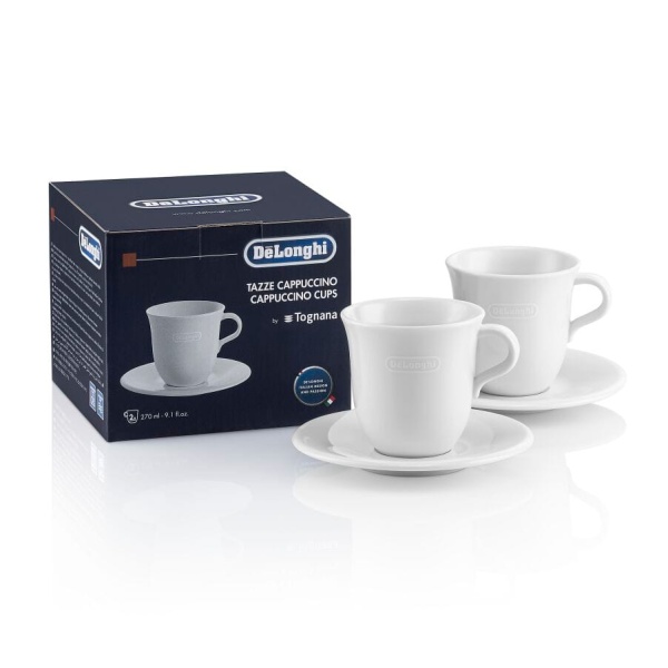 De'Longhi Tazas de porcelana para cappuccino DLSC309