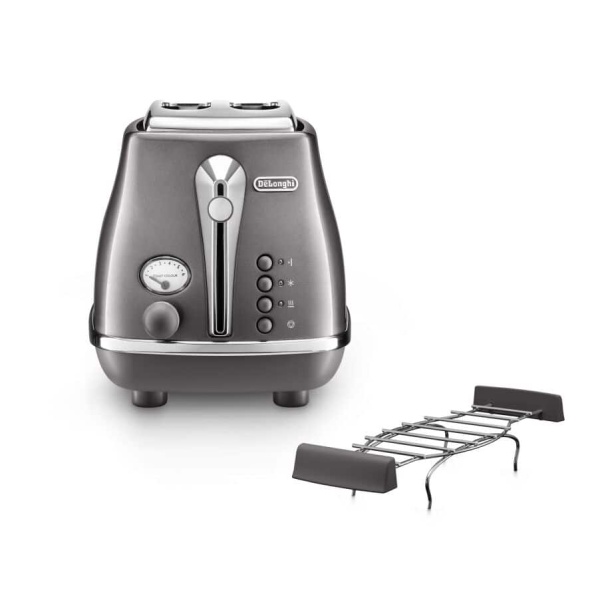 De'Longhi Tostadora CTOT2103.GY Icona Metallics