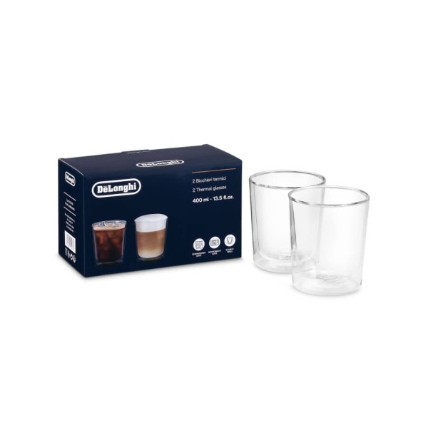 De'Longhi Vasos térmicos de doble pared y tamaño medio DLSC318