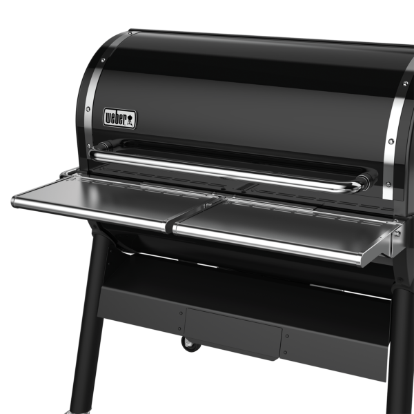 Estante Delantero Plegable de Acero Inoxidable Weber: Comodidad y Estilo para tu Parrilla