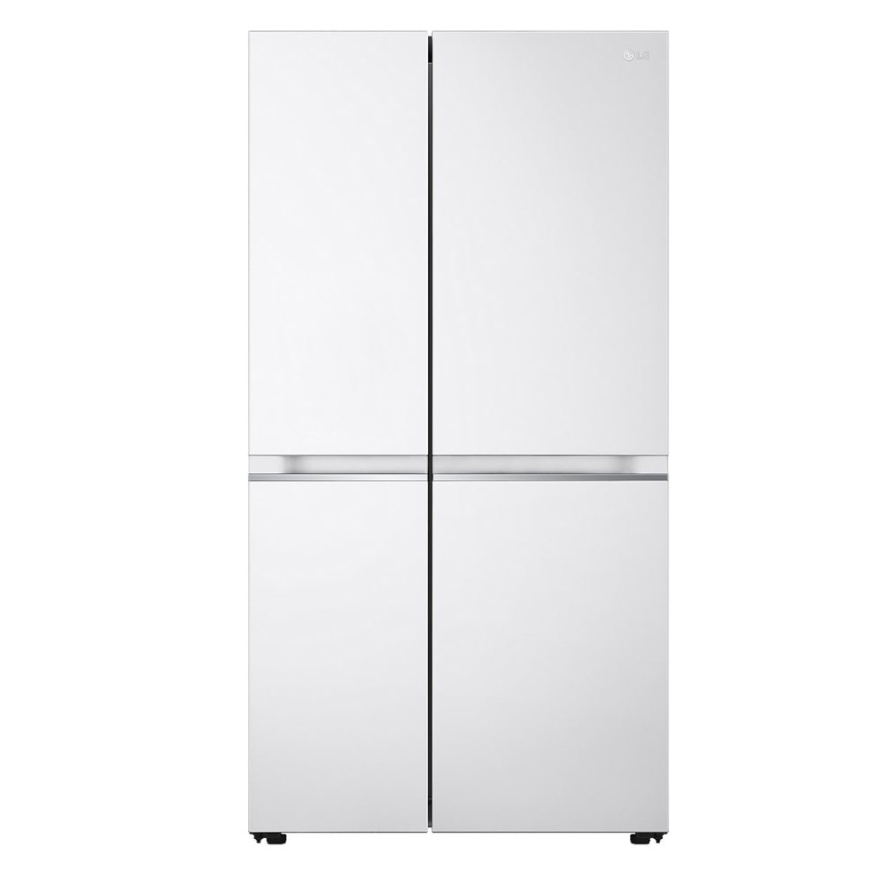 Frigorífico Americano - LG GSBV70SWTM, No Frost, 1.79 metros, Blanco