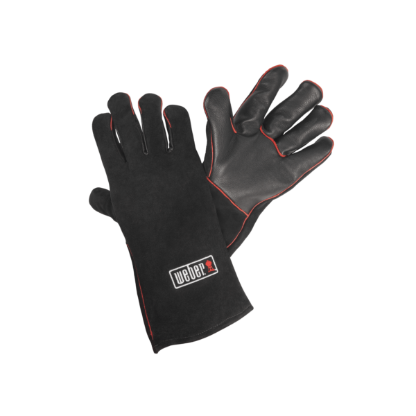 Guantes de cuero para barbacoa