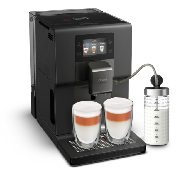 Intuition Preference +, Cafetera Superautomática, Pantalla táctil, 15 recetas automáticas, Jarra de leche Tecnología Milk Advance