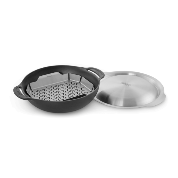 Juego de wok con soporte para cocinar al vapor