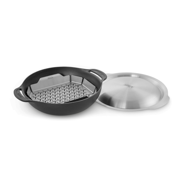 Juego de wok con soporte para cocinar al vapor