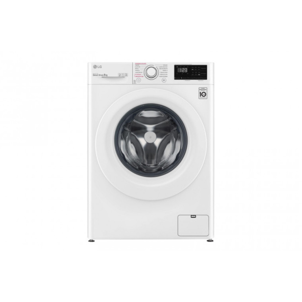 Lavadora LG 8kg 1400 C Blanca