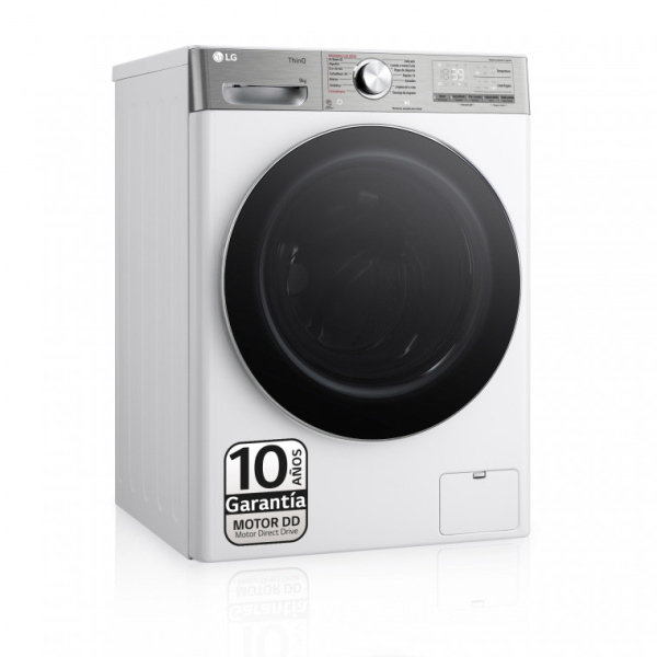 Lavadora 9Kg, 1400rpm, un 40% más eficiente que A, TurboWash 360º Steam +