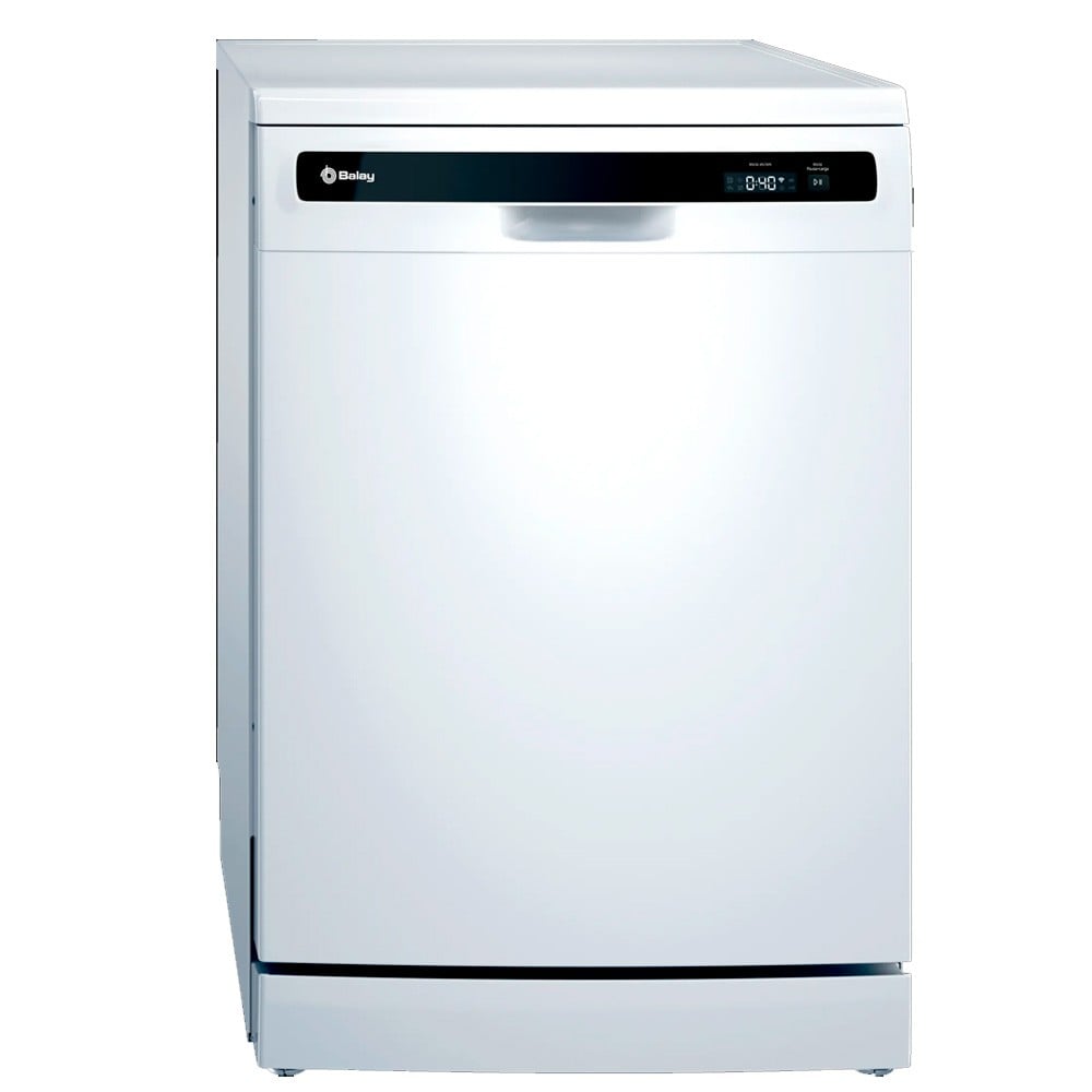 Lavavajillas Libre Instalación - Balay 3VS6062BA, 12 servicios, 46 dB, 60 cm, HC, Blanco