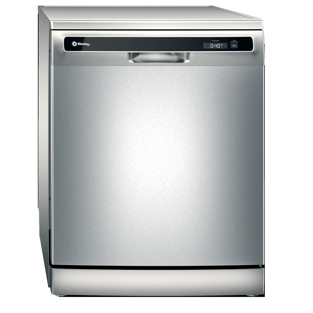 Lavavajillas Libre Instalación - Balay 3VS6362IA, 13 servicios, 44 dB, 3ªBandeja, HC, 60 cm, Inox