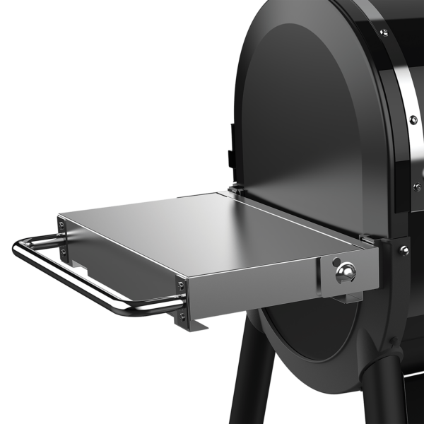 Mesa Lateral Plegable de Acero Inoxidable Weber: Funcionalidad y Elegancia para tu Parrilla