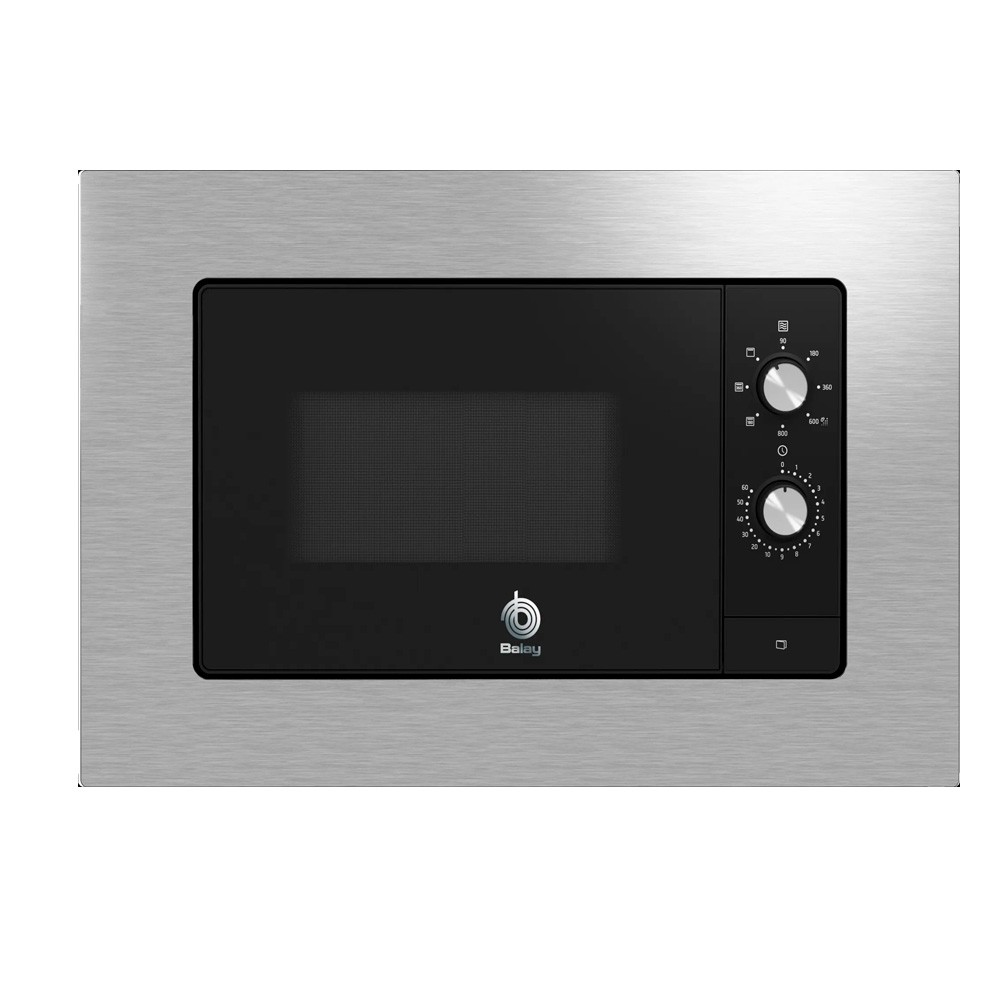 Microondas Integrable - Balay 3CG6112X3, Grill, 800 W, Inox