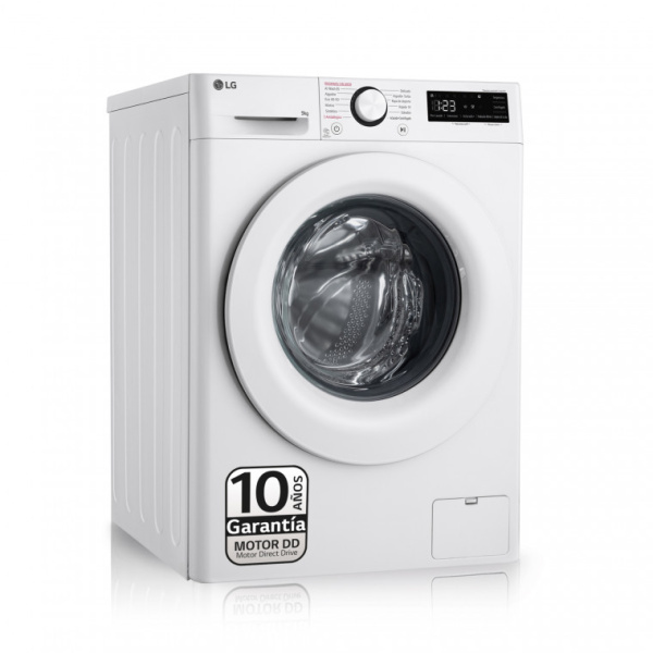 Outlet Lavadora 9kg , 1400rpm, Un 10% más eficiente que A, Steam - Algodón Turbo