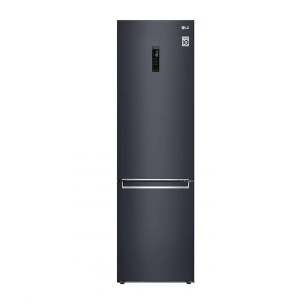 Frigorífico Combi LG GBB72MCUGN de 203 cm en elegante negro, eficiencia energética clase D