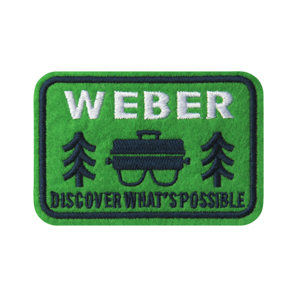 Parche con ilustración “Outdoor Grill” Weber Limited Edition