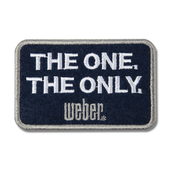 Parche con la leyenda “The One, The Only” Weber Limited Edition