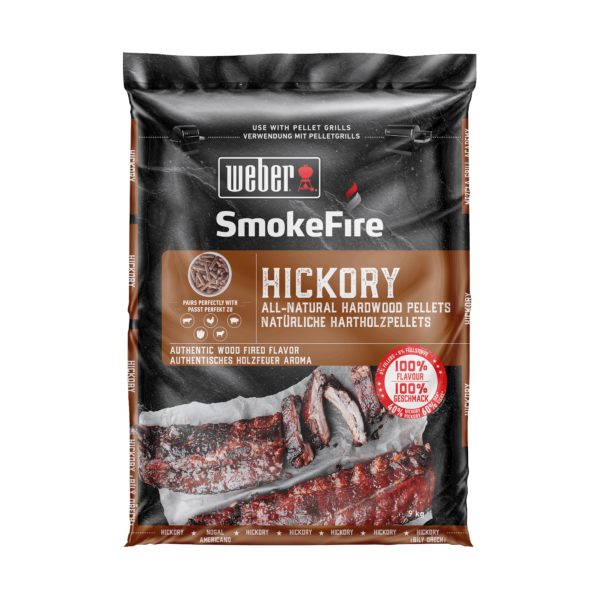 Pellets de madera naturales – Hickory