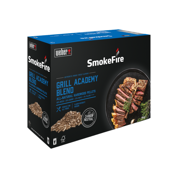 Pellets de madera naturales, mezcla Grill Academy