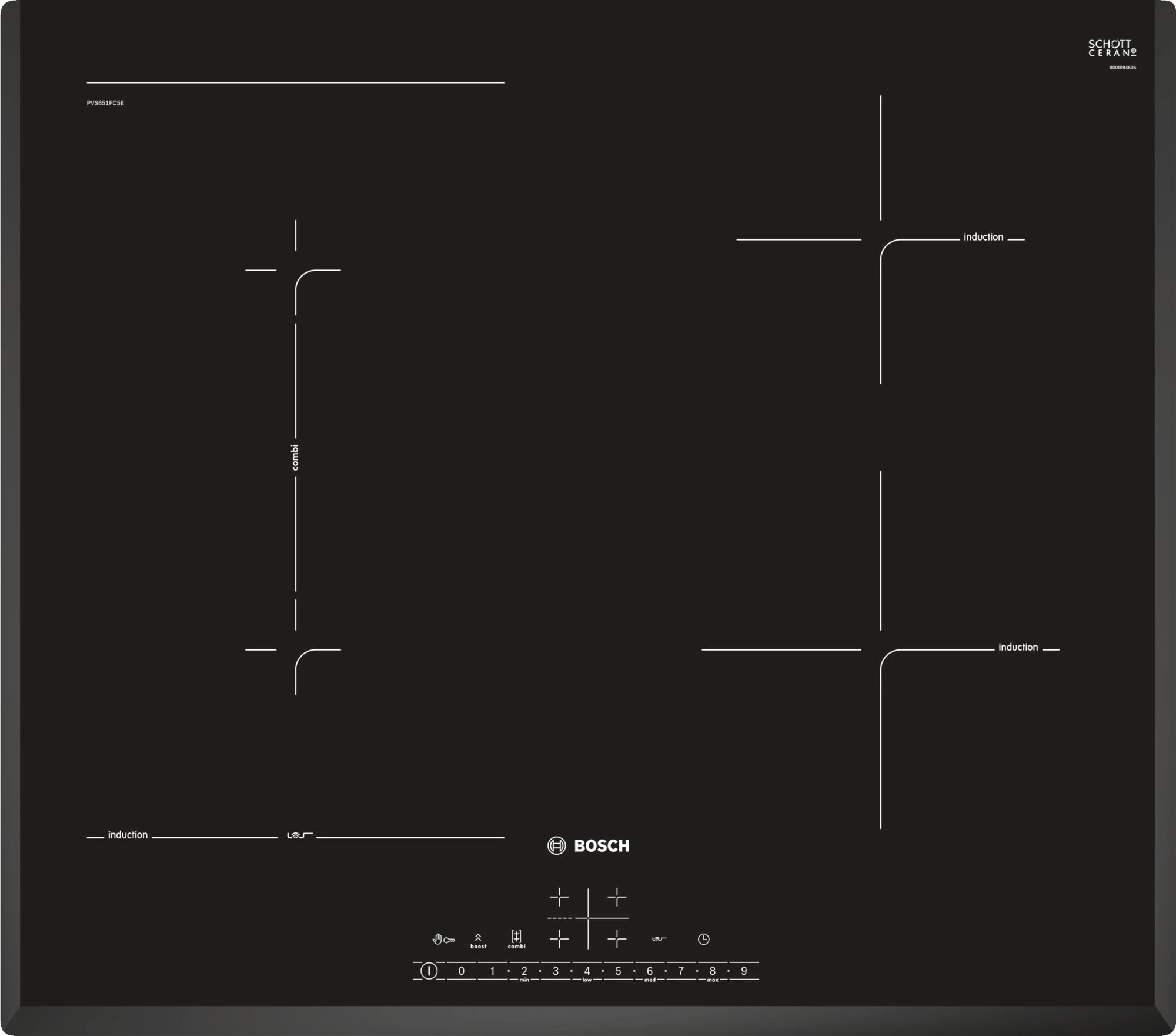Placa BOSCH PVS651FC5