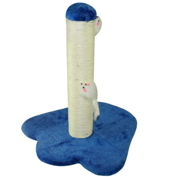 Rascador Poste para Gatos de Sisal Estable con Juguete, Afilador uñas para Gatos