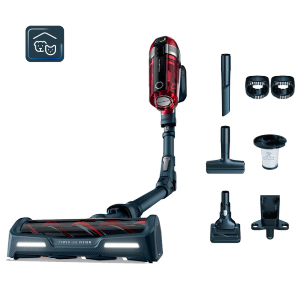 Rowenta X-Force Flex 11.60, Aspiradora sin cable, 130 airwatts, Batería 25,2 V, Animal Care