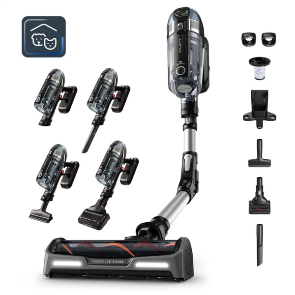 Aspiradora sin Cable Rowenta RH9958WO X-Force Flex 14.60: Potencia y Versatilidad para un Hogar Impecable