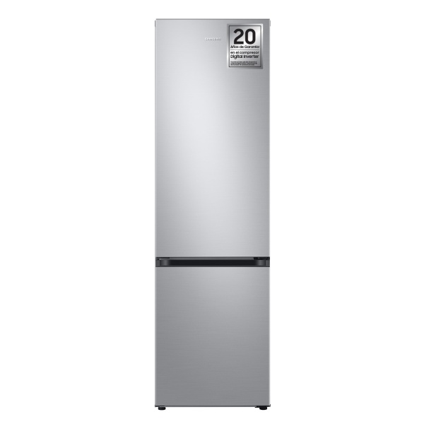 Samsung Frigorífico 390L Silver Clasificación Energética D y Smart AI - RB38C603DSA/EF, Silver