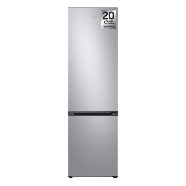 Samsung Frigorífico Combi 390L Inox 2M con SmartThings RB38C600DSA - Silver, Silver