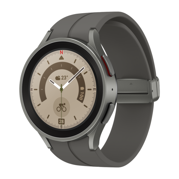 SAMSUNG Galaxy Watch5 Pro Bluetooth (45mm) – Graytitanium, Graytitanium