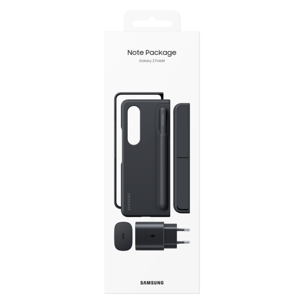 SAMSUNG Galaxy Z Fold4 Note Package – Black, Black