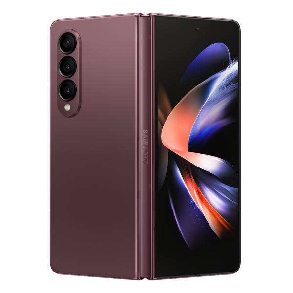 SAMSUNG Galaxy Z Fold4 (Online Exlcusive) – Burgundy, Burgundy