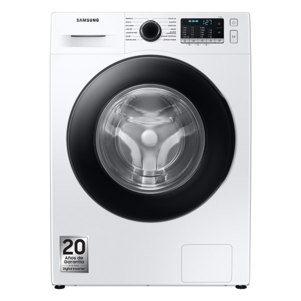 Samsung Lavadora Estándar Clasificación Energética A Serie 50 9kg Blanco WW90TA046AE - White, White