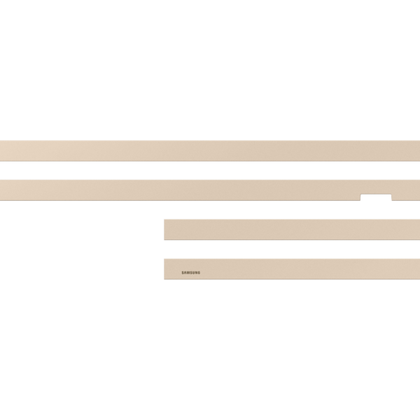 SAMSUNG Marco THE FRAME 32″ Arena Metalizado: Personaliza tu Espacio con Estilo