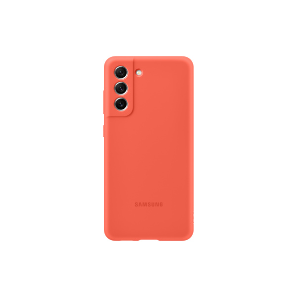 Samsung S21 FE Silicone Cover - Coral, Coral