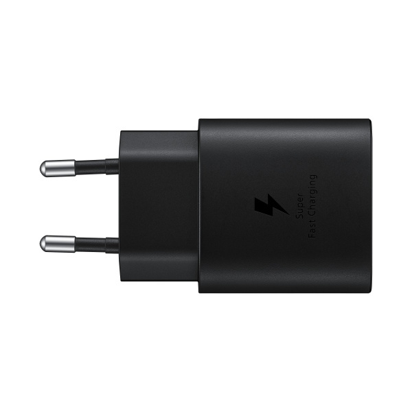 Samsung Wall Charger for Super Fast Charging (25W) - Black, Black