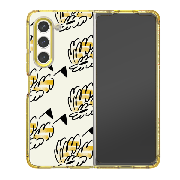 Funda Samsung Artista Haydonna Popticle Case para Galaxy Z Fold5 – Amarillo: El Toque de Color y Protección Ideal
