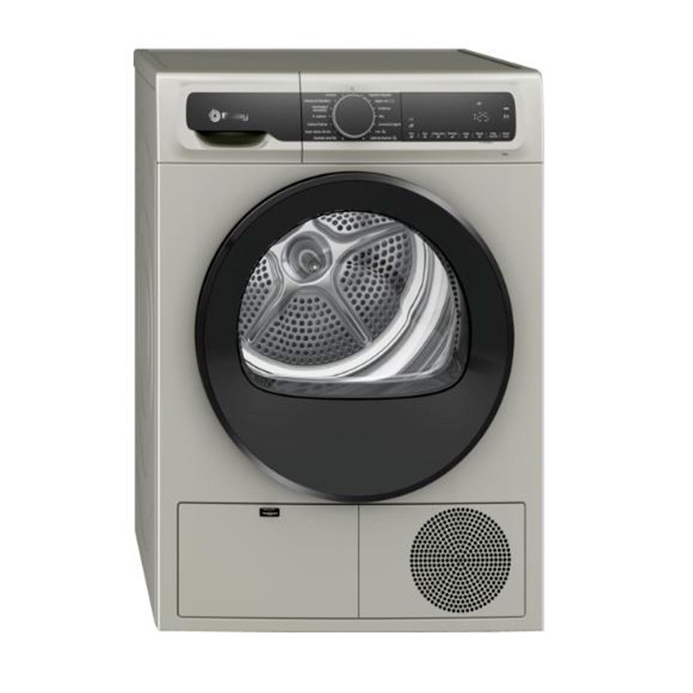 Secadora Condensación - Balay 3SB490X, Bomba de Calor, 9 Kg, Acero Mate