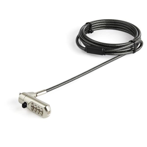 StarTech Cable de Seguridad 2m para Portátil para Ranura Nano