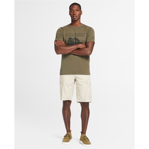 Timberland – Bermuda De Hombre Lisa En Color Beige