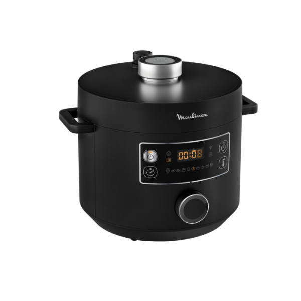 Turbo Cuisine , Olla Programable, 5 L, 10 Programas, Negra