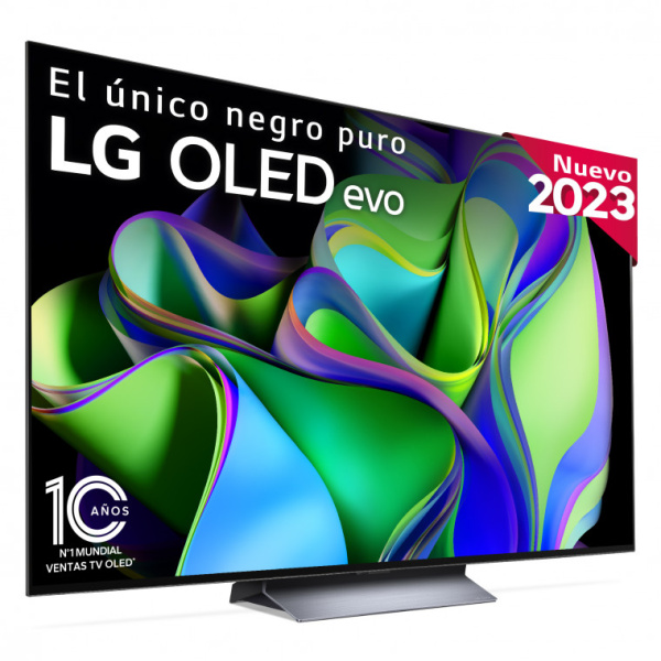 TV LG OLED evo 4K de 48'' C3, Procesador Máxima Potencia, Dolby Vision / Dolby ATMOS, SmarTV webOS23, el mejor TV para Gaming.