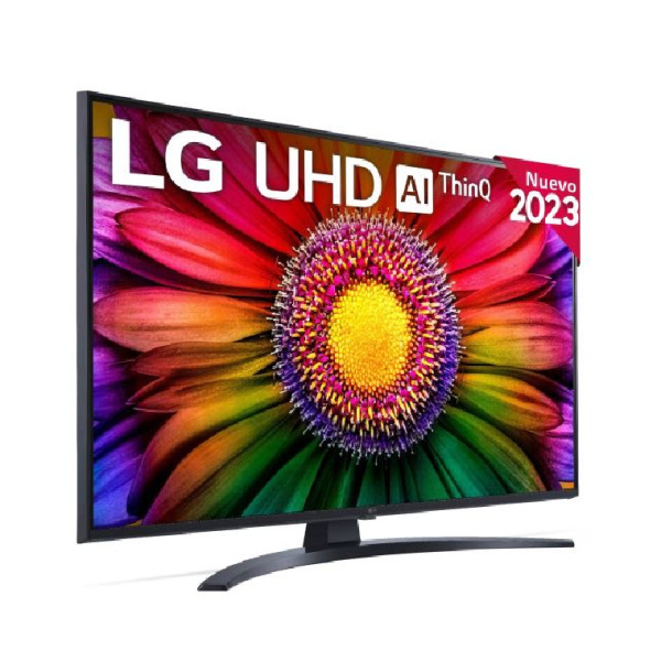 TV LG UHD 4K de 43'' Serie 81, Procesador Alta Potencia, HDR10 / Dolby Digital Plus, Smart TV webOS23